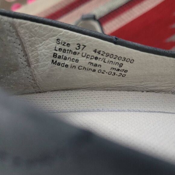 Dansko Reba Vintage Nappa Leather Slip On Shoe Sz 37‎ 6.5-7 Navy Blue Comfort - Picture 6 of 7